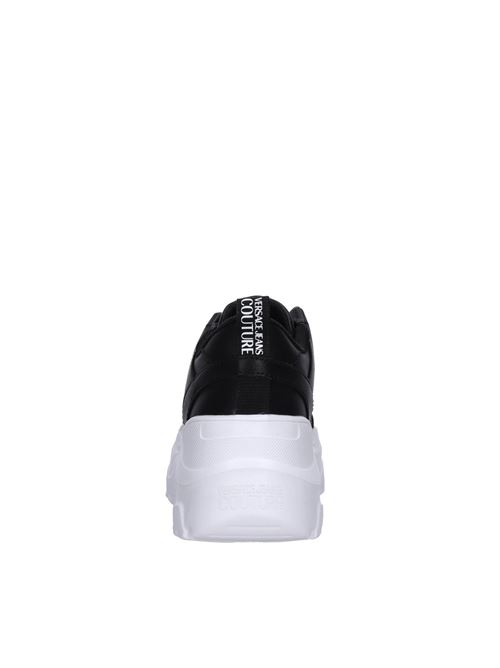 Sneakers in pelle VERSACE JEANS COUTURE | 77VA3SC2 ZP307NERO